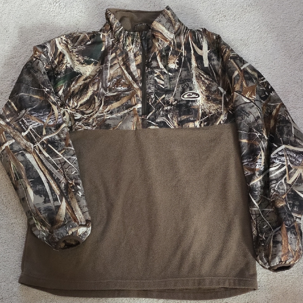 Drake Camouflage and Brown Jacket